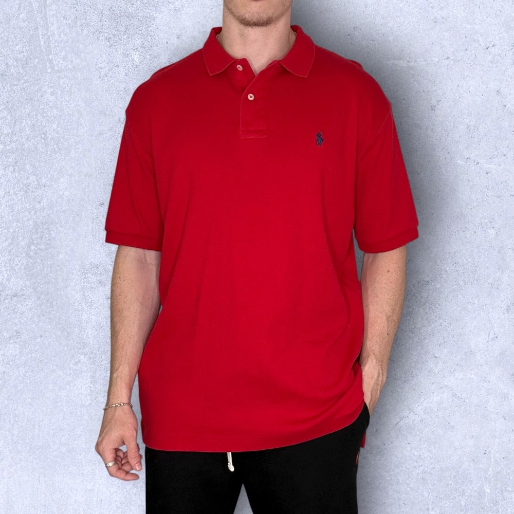 Polo Ralph Lauren Red Polo Shirt - Picture 2 of 6